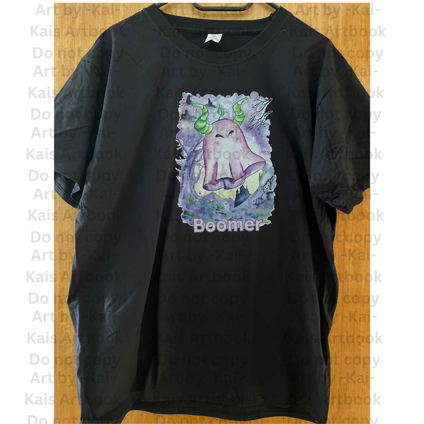 T-Shirt S-5XL Boomer Waldgeist bunt NO AI - Original Art
