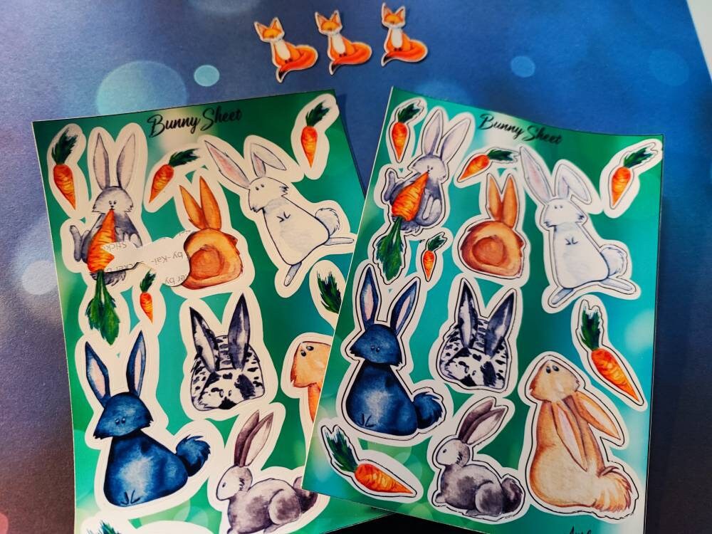 Stickersheet - Mehrere Sticker - Tiere, LGBTQ+ und vieles mehr