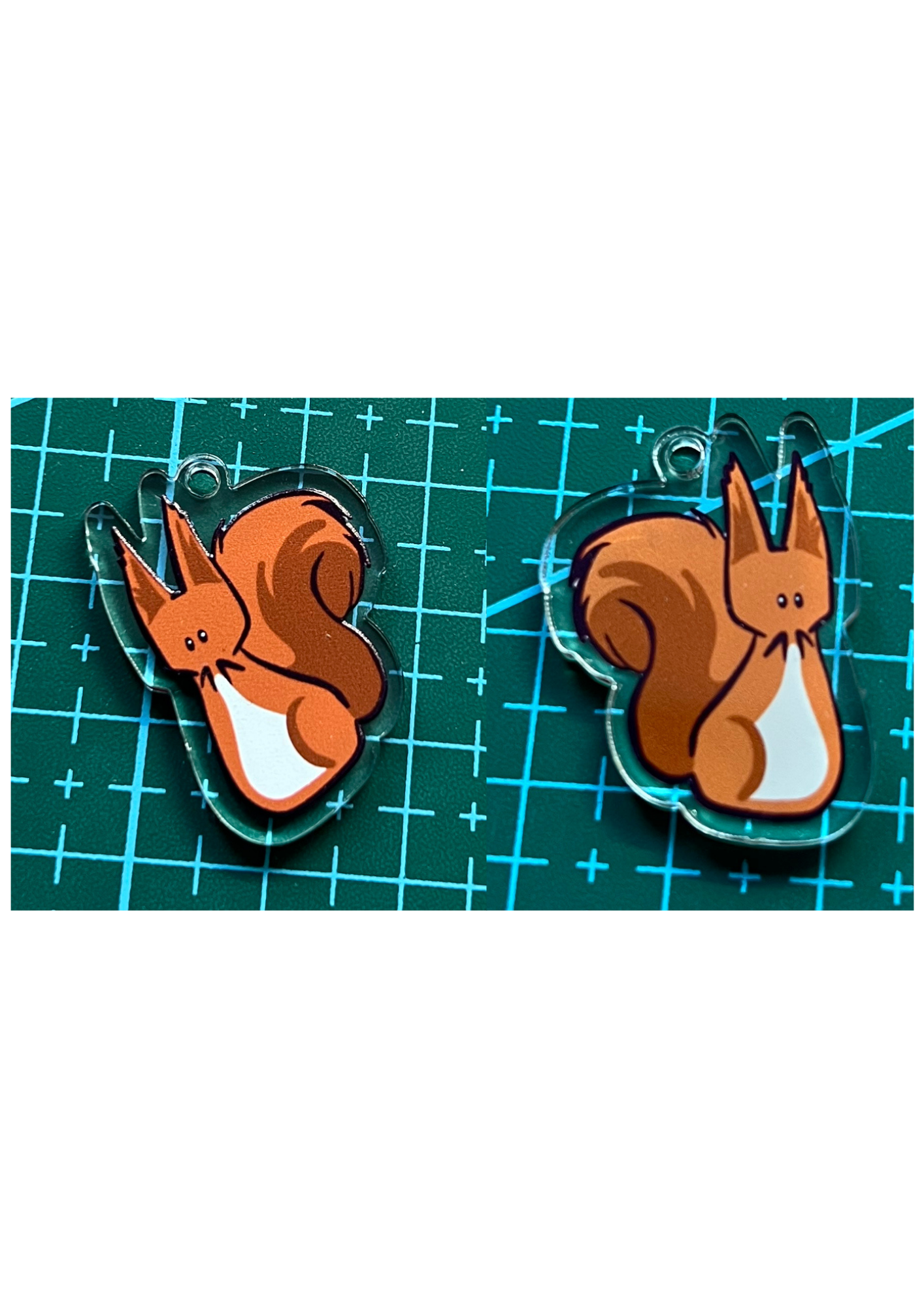Acryl Anhänger - Charms Keychains mit deinem Motiv - Made in Germany