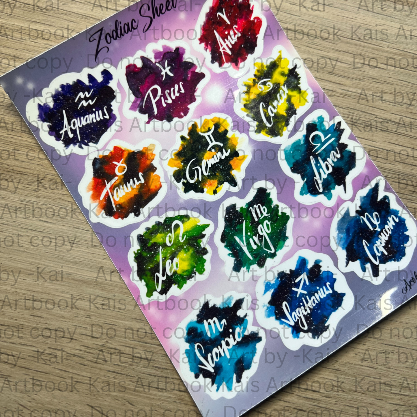 Stickersheet - Mehrere Sticker - Tiere, LGBTQ+ und vieles mehr