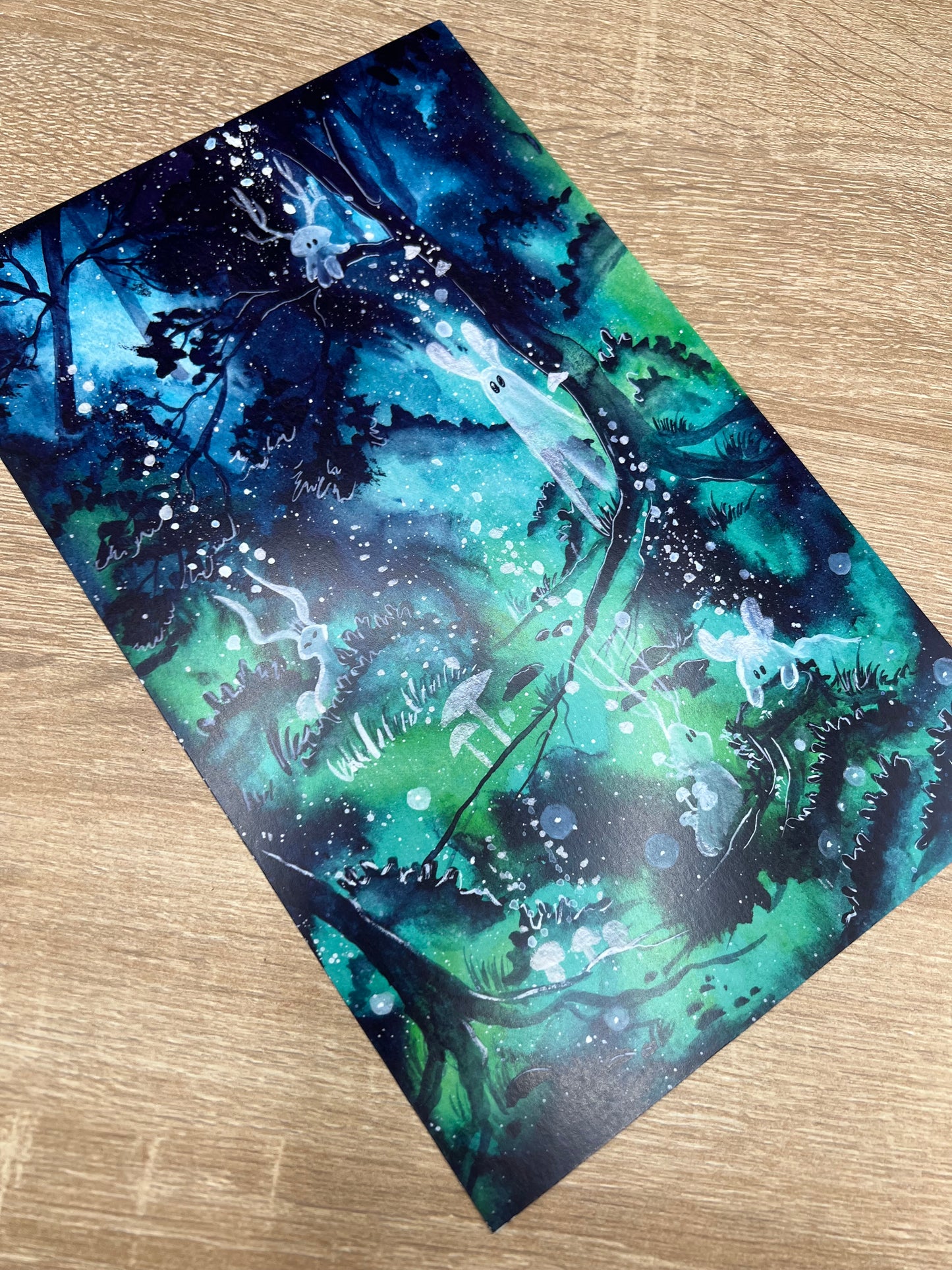 Poster Sonderformat - Fantasy Galaxy Landschaften - NO AI