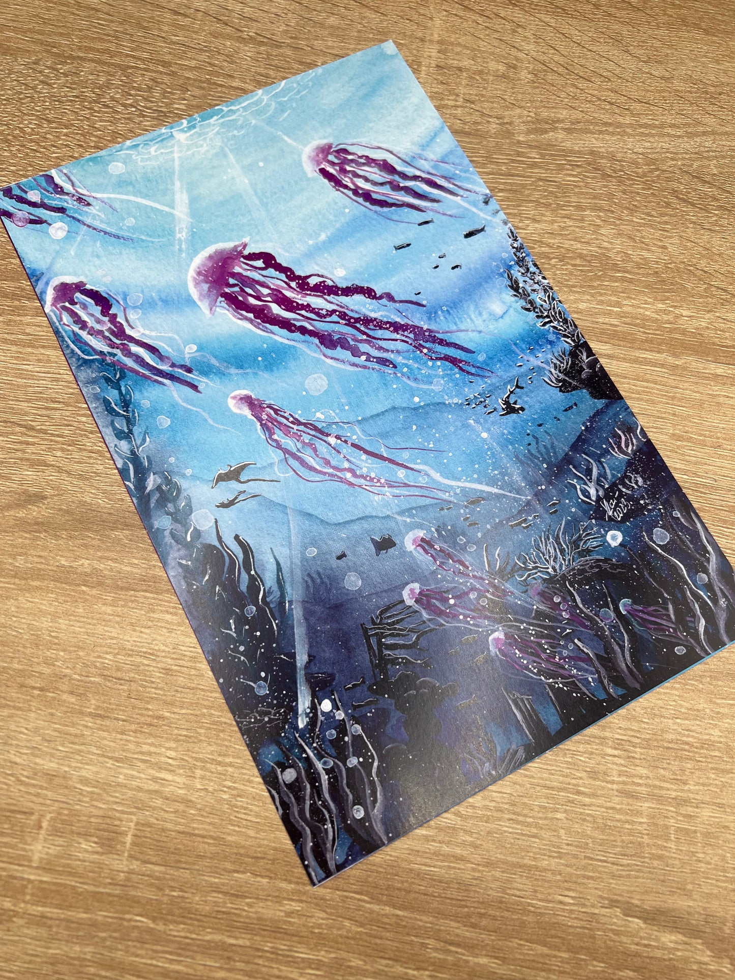Poster Sonderformat - Fantasy Galaxy Landschaften - NO AI