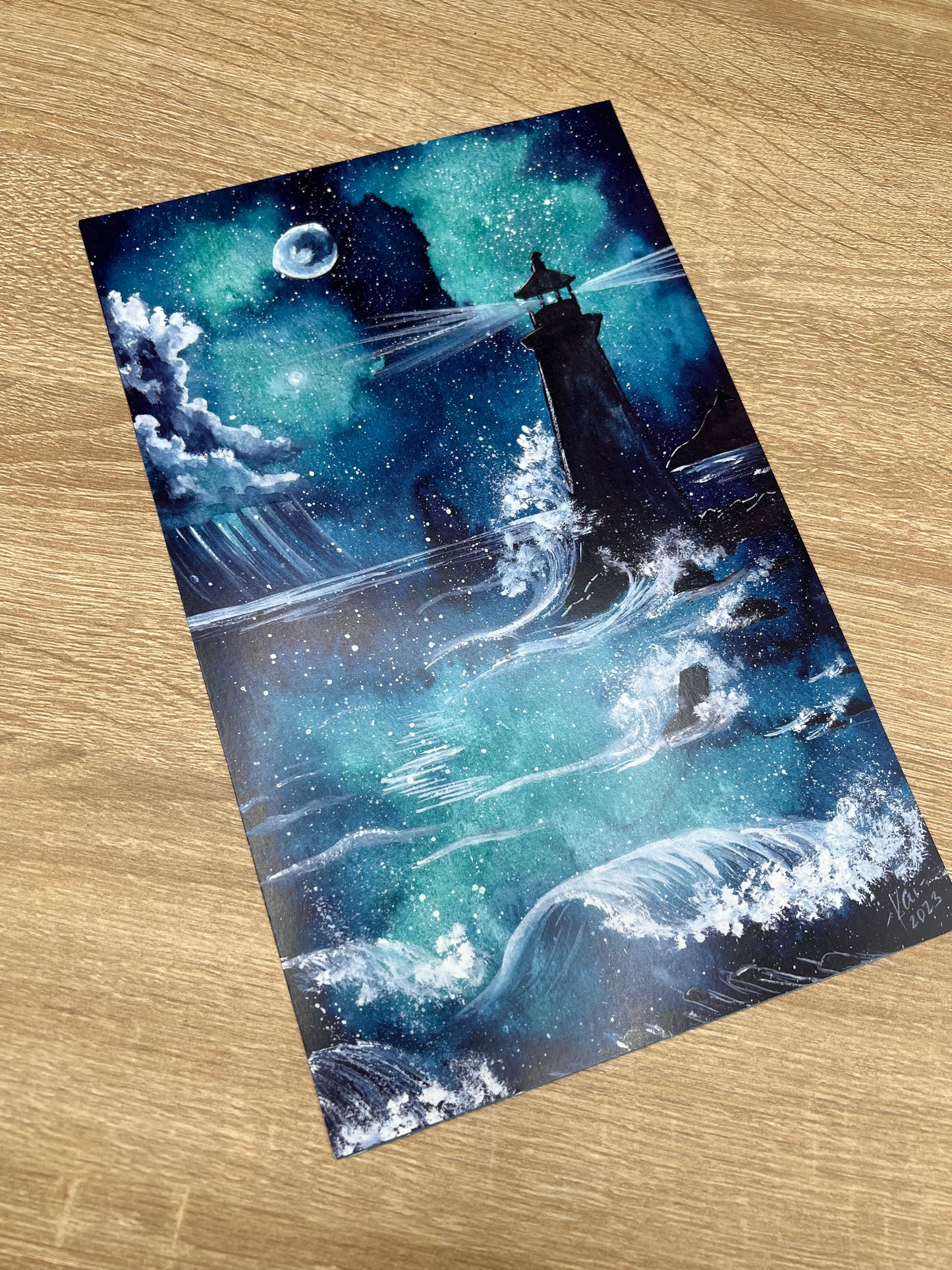 Poster Sonderformat - Fantasy Galaxy Landschaften - NO AI