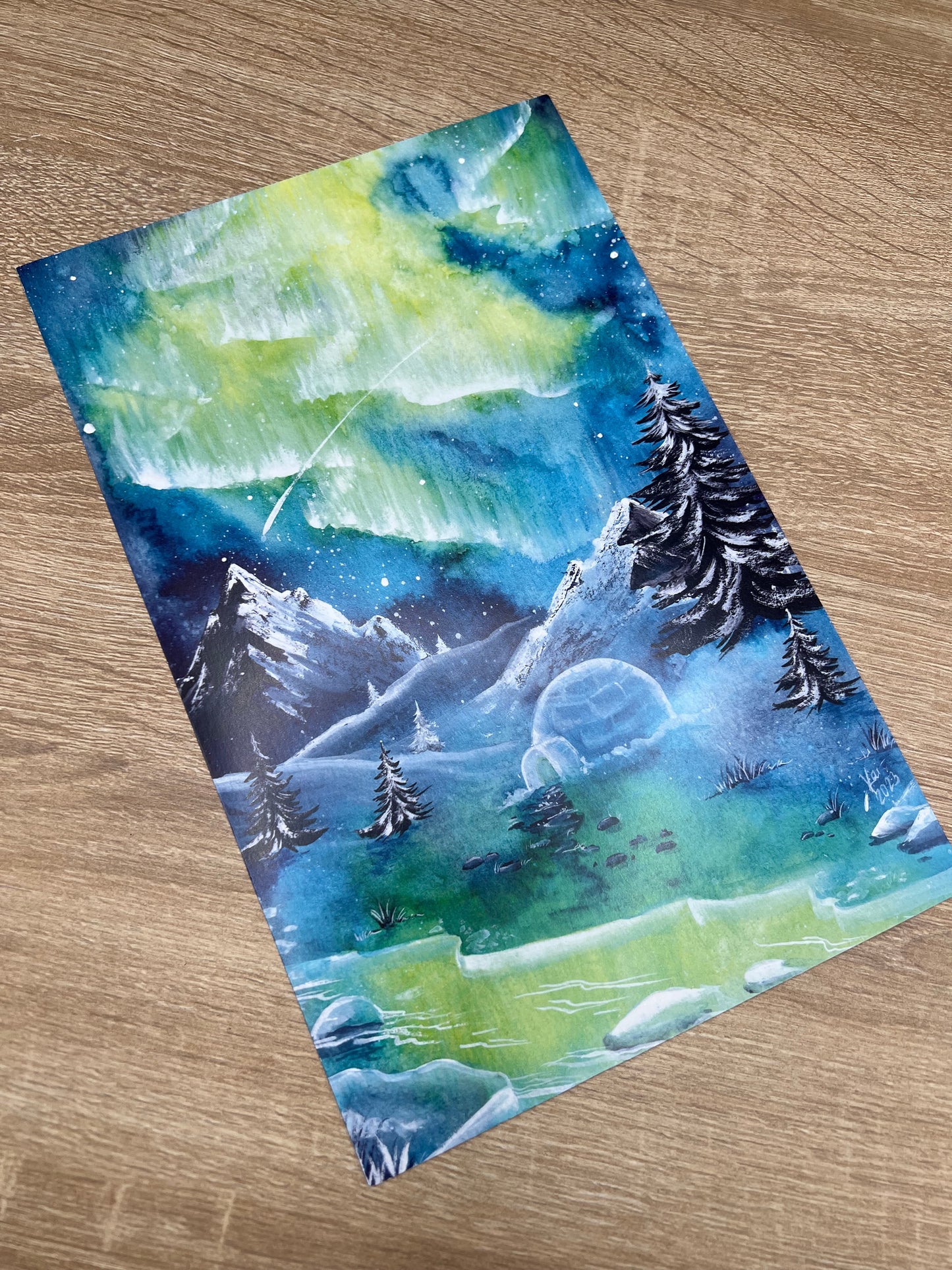 Poster Sonderformat - Fantasy Galaxy Landschaften - NO AI