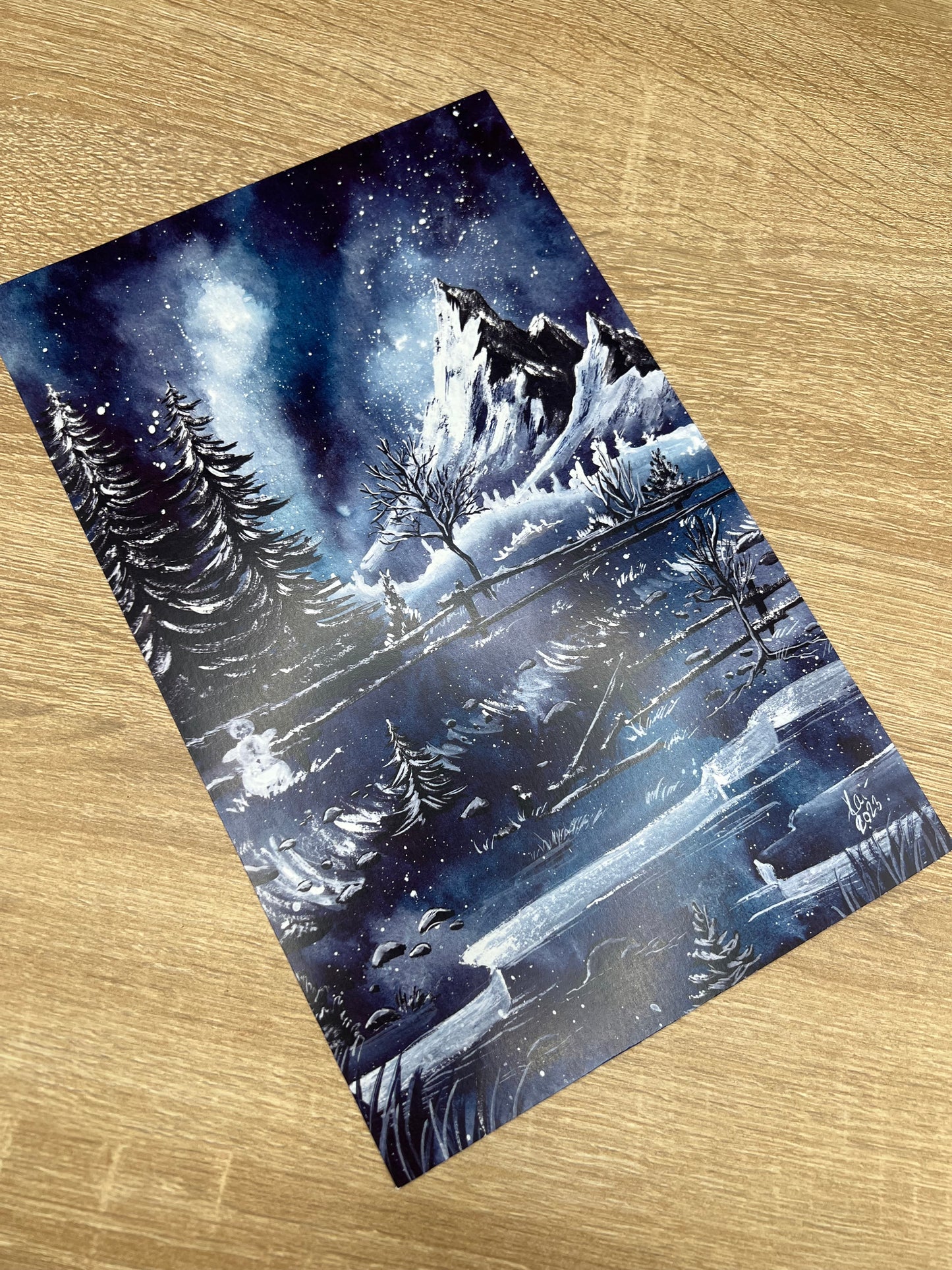 Poster Sonderformat - Fantasy Galaxy Landschaften - NO AI