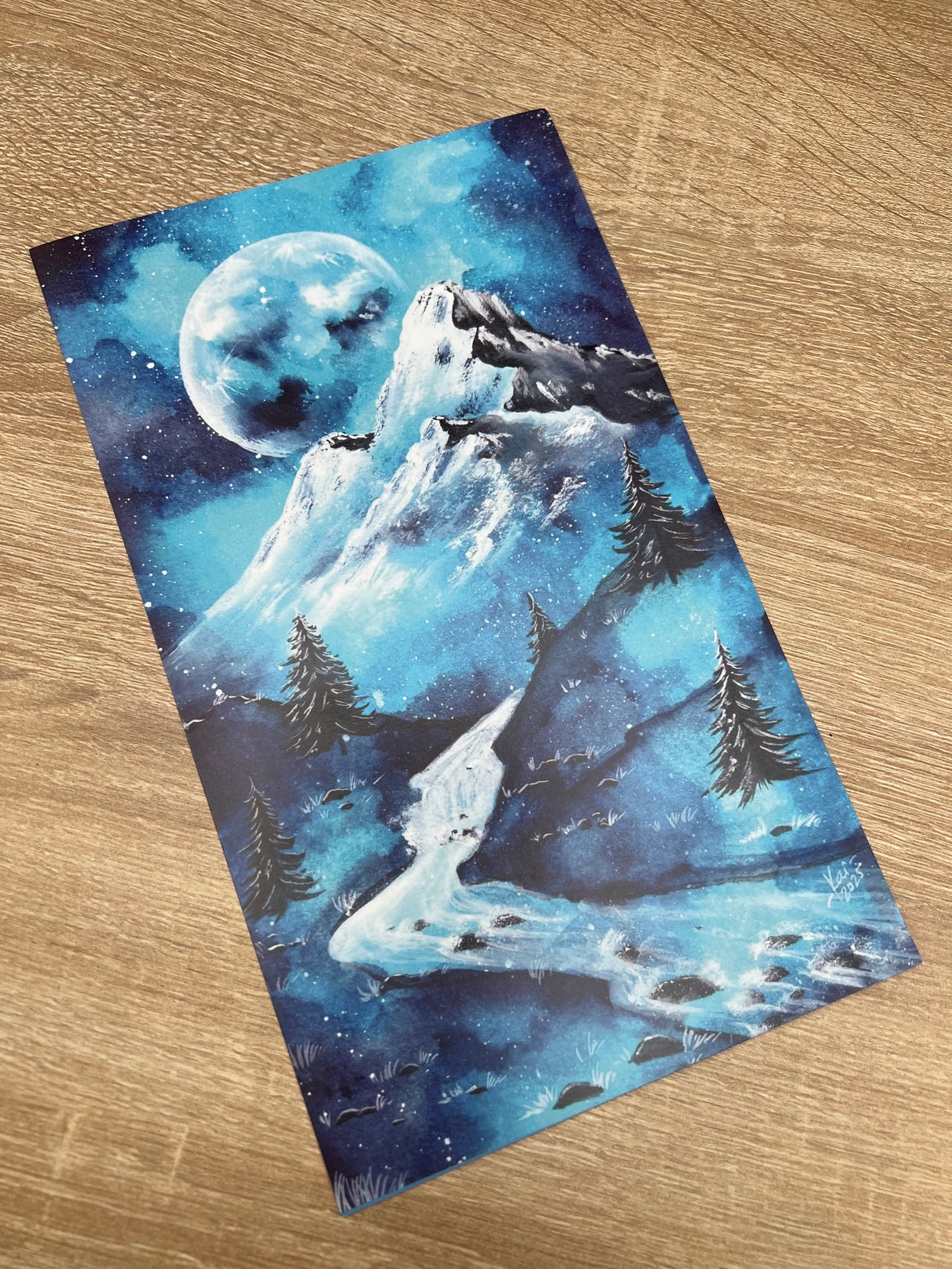 Poster Sonderformat - Fantasy Galaxy Landschaften - NO AI