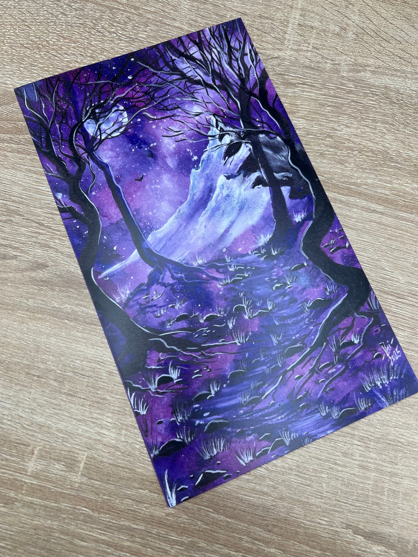 Poster Sonderformat - Fantasy Galaxy Landschaften - NO AI