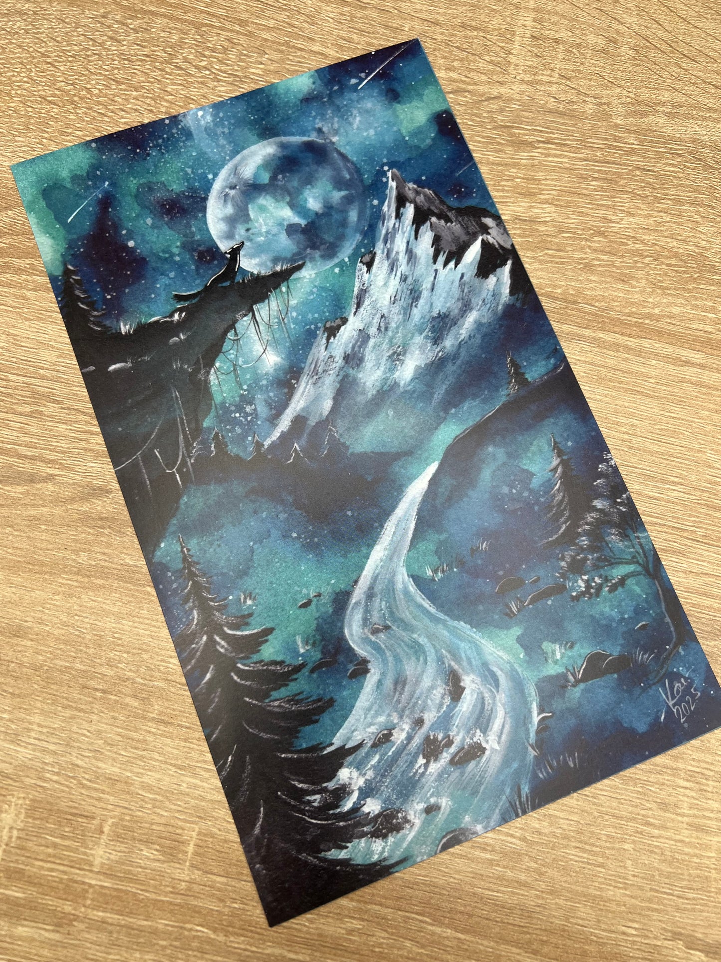 Poster Sonderformat - Fantasy Galaxy Landschaften - NO AI