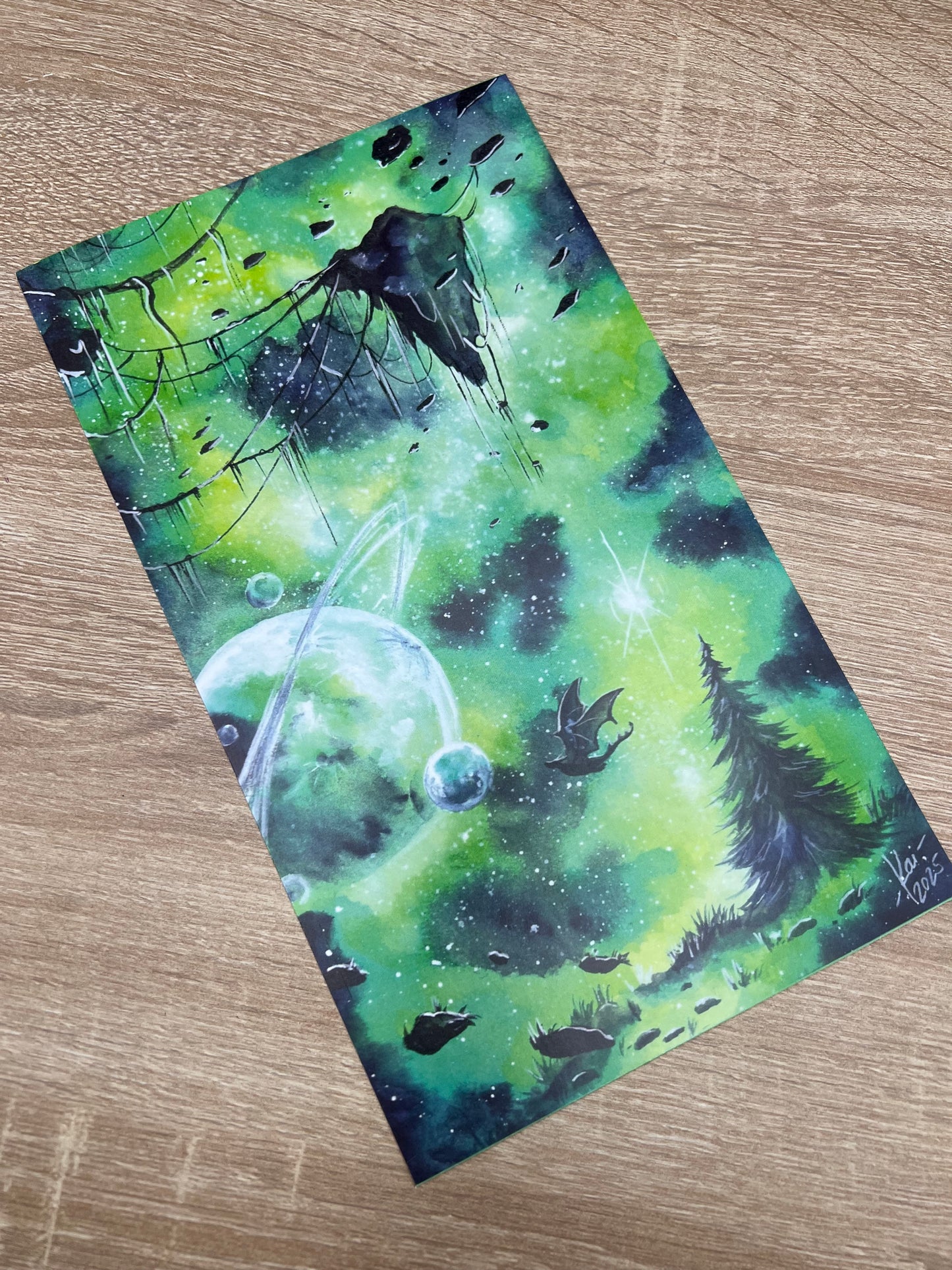 Poster Sonderformat - Fantasy Galaxy Landschaften - NO AI