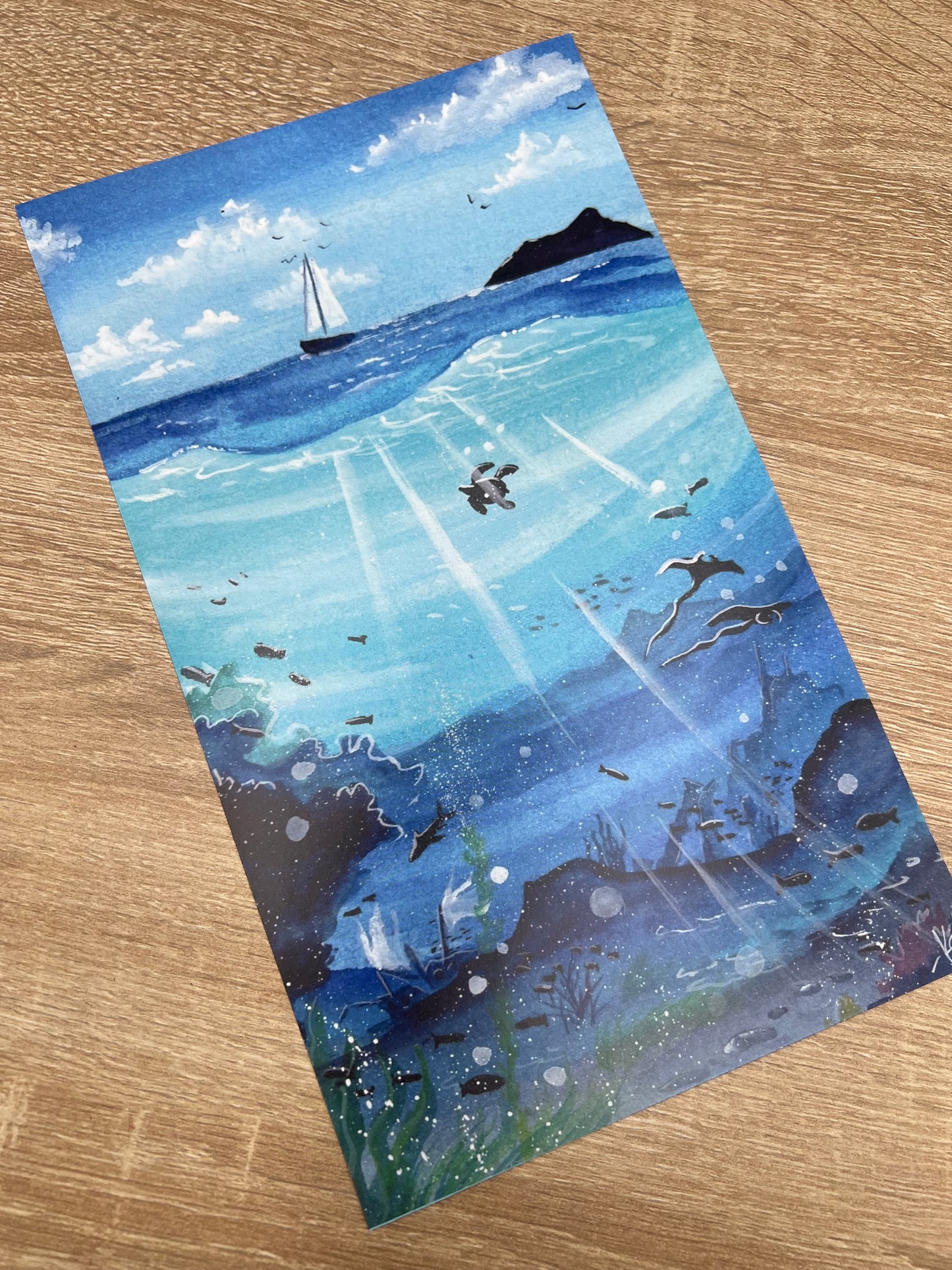 Poster Sonderformat - Fantasy Galaxy Landschaften - NO AI
