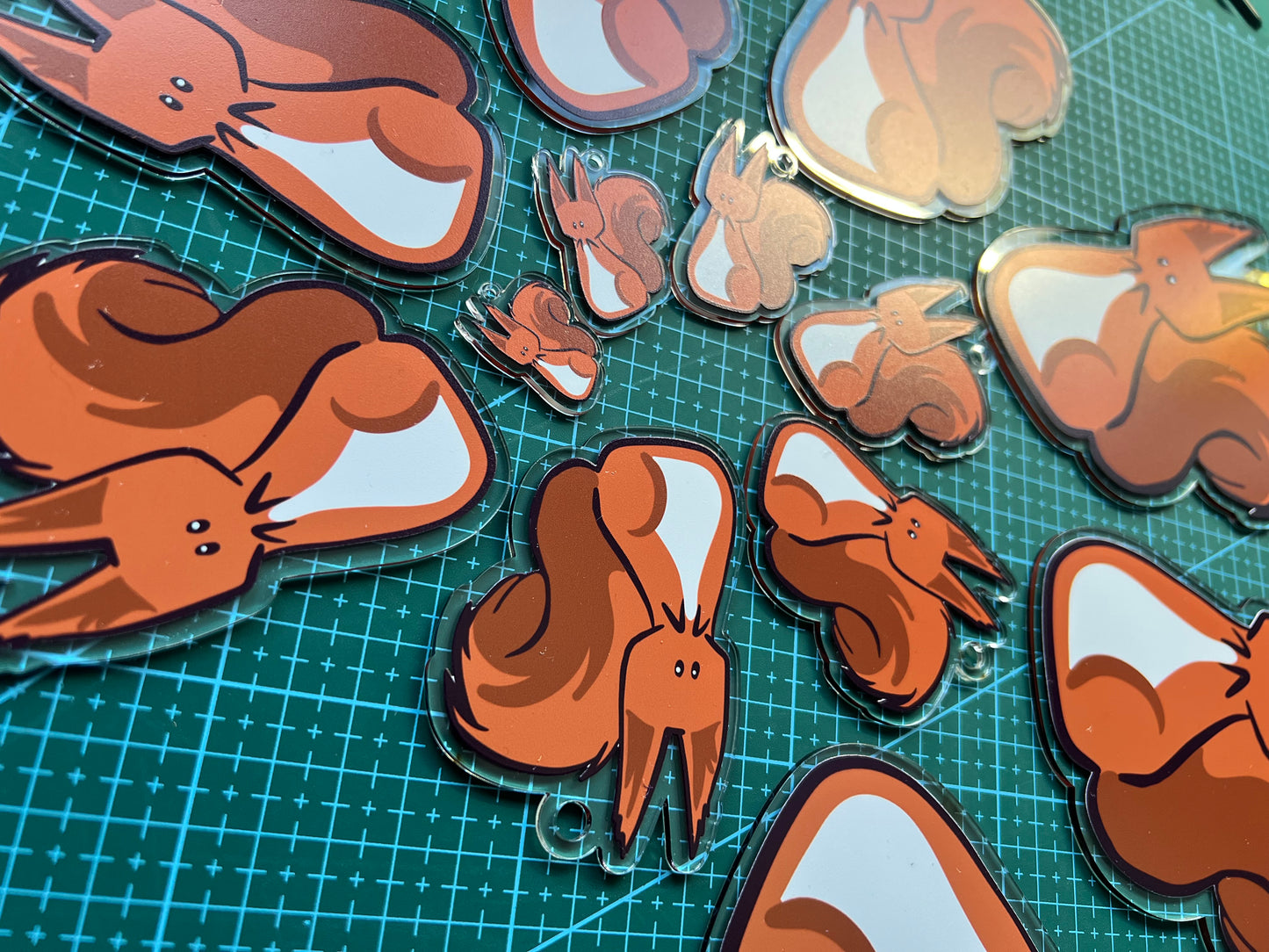 Acryl Anhänger - Charms Keychains mit deinem Motiv - Made in Germany