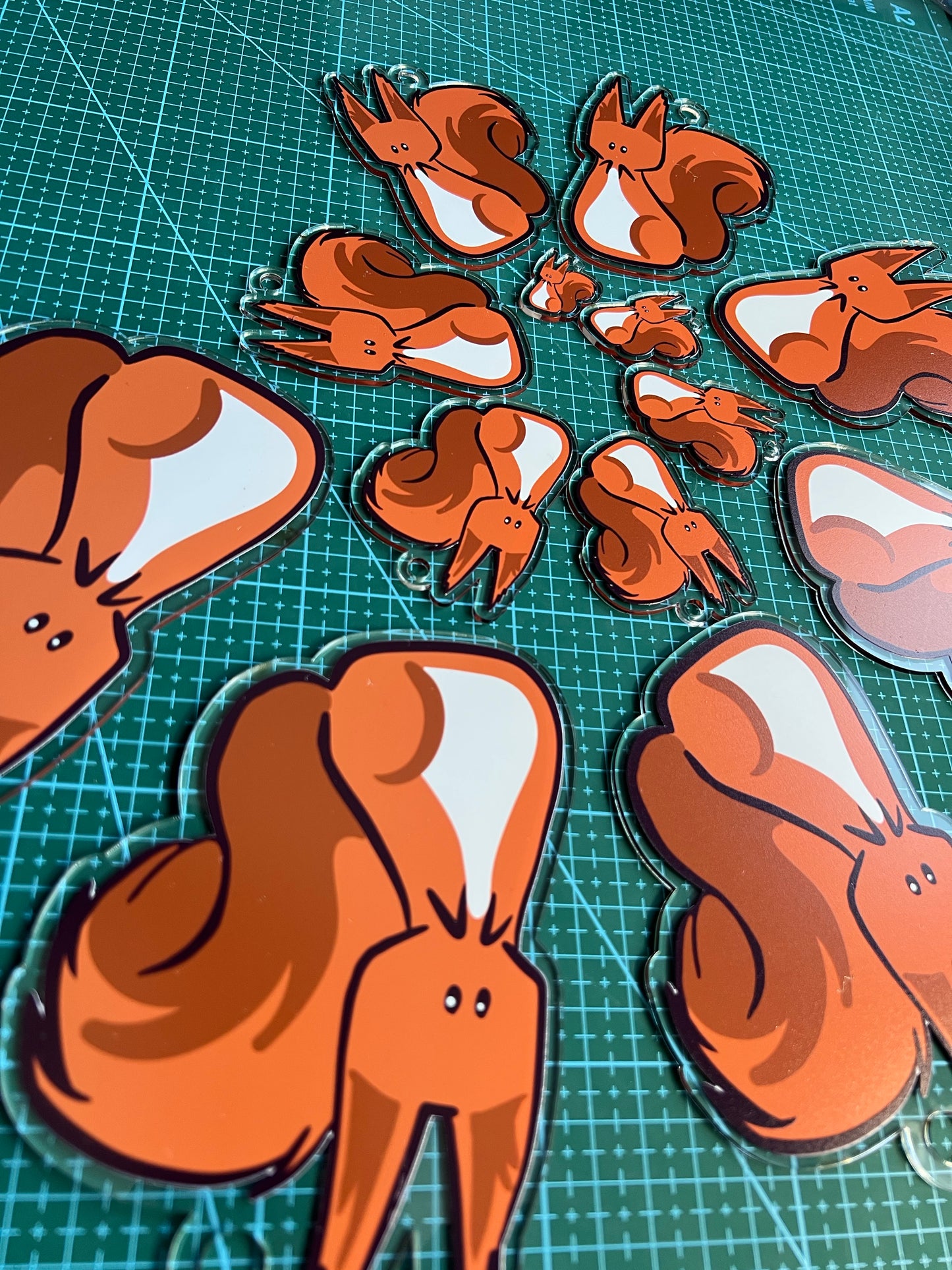 Acryl Anhänger - Charms Keychains mit deinem Motiv - Made in Germany