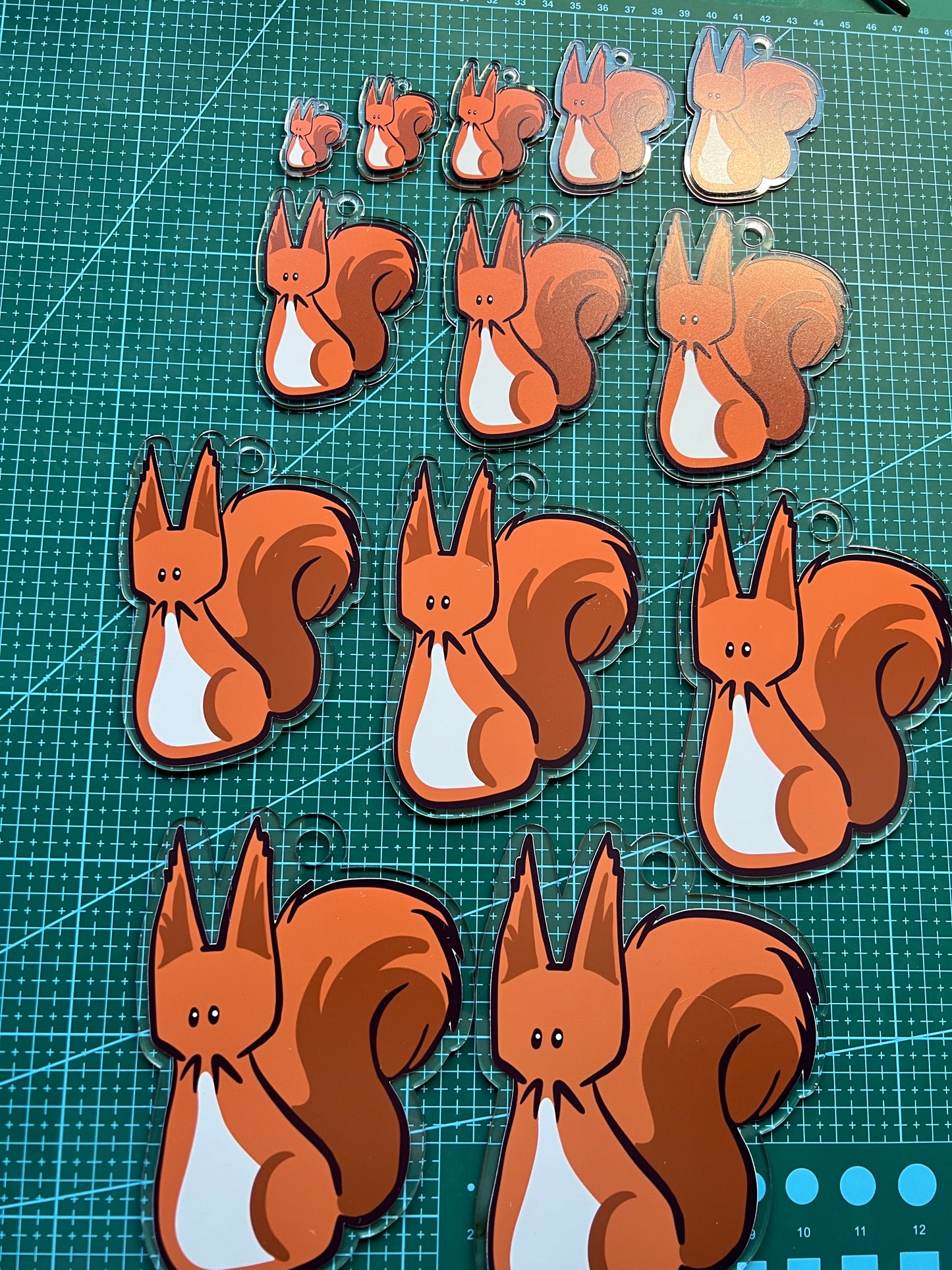Acryl Anhänger - Charms Keychains mit deinem Motiv - Made in Germany