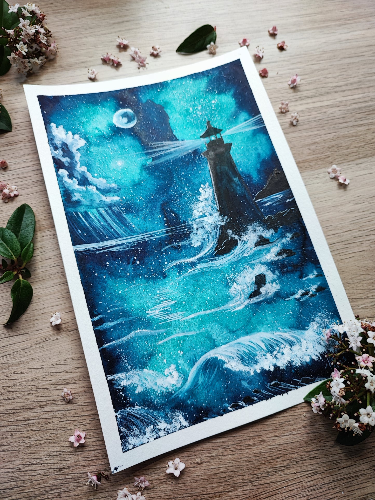 Originale Malerei - Aquarelle Bilder, Gouache Bilder