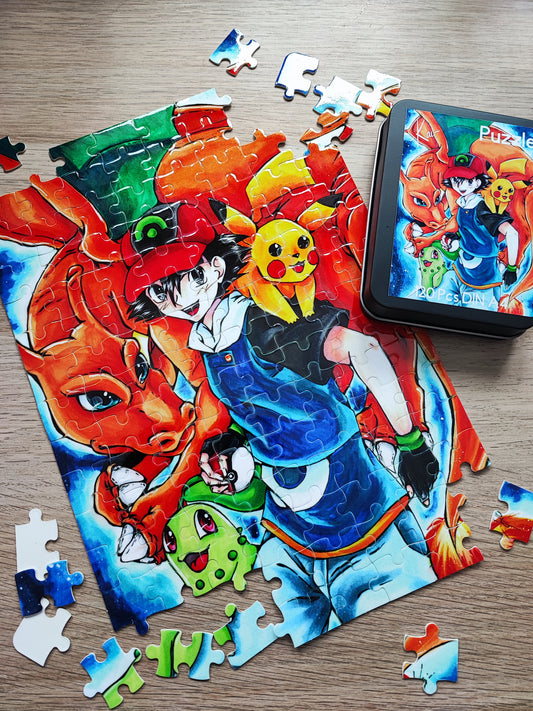 Personalisierte Puzzle ca. A4 120Teile
