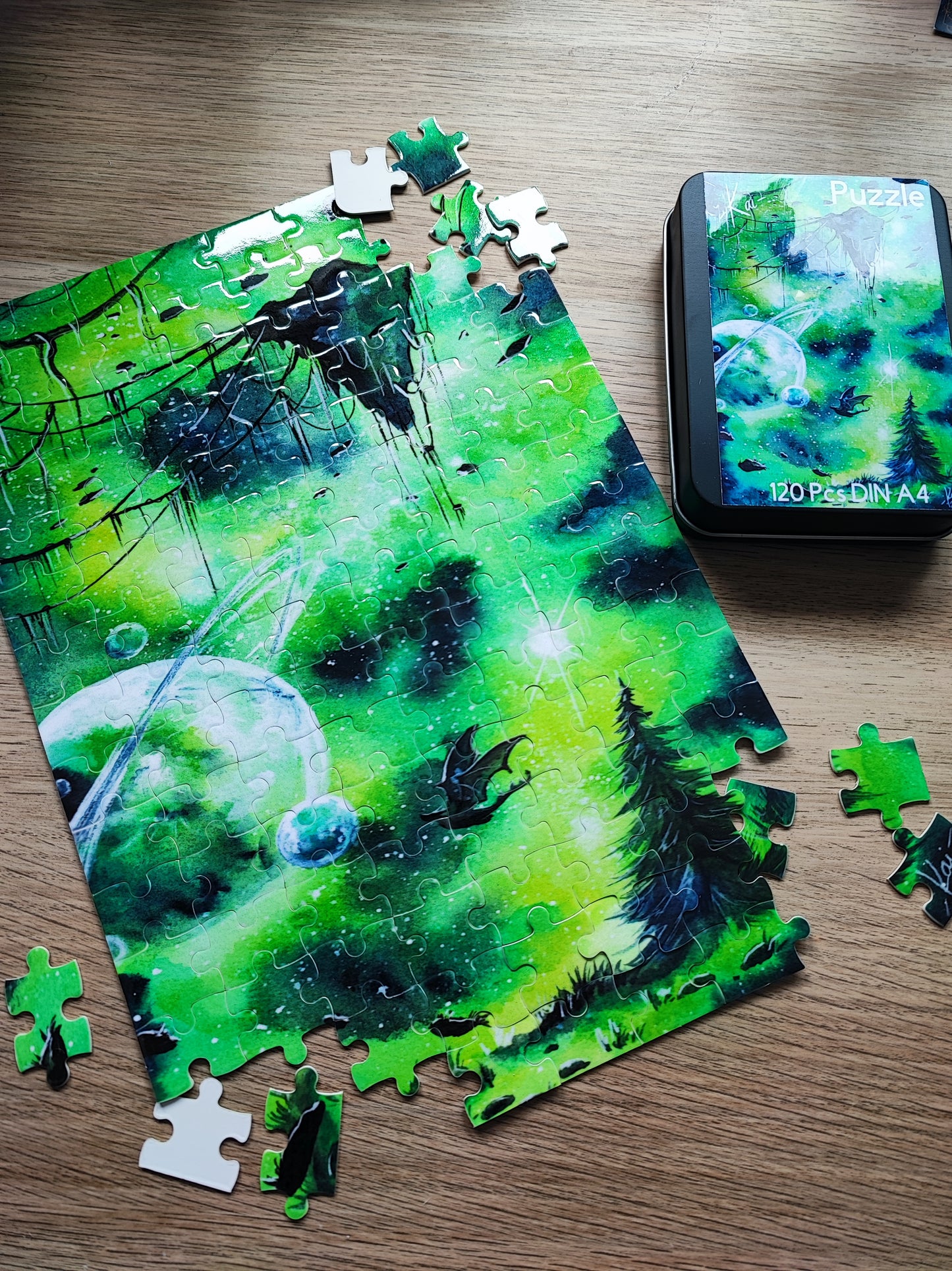 Puzzle ca. A4 120 Teile