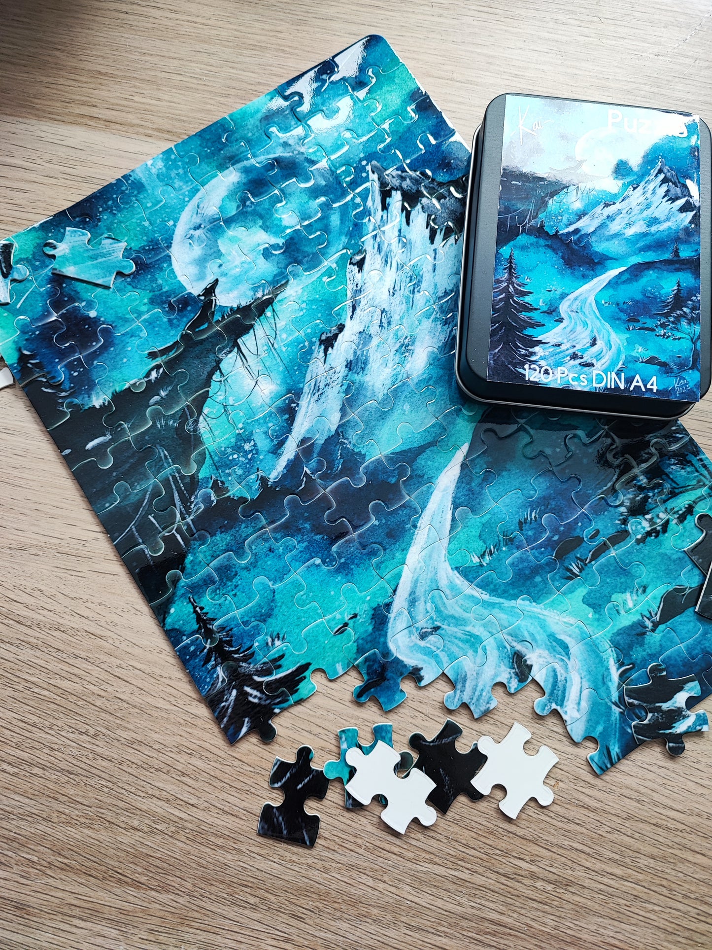 Puzzle ca. A4 120 Teile