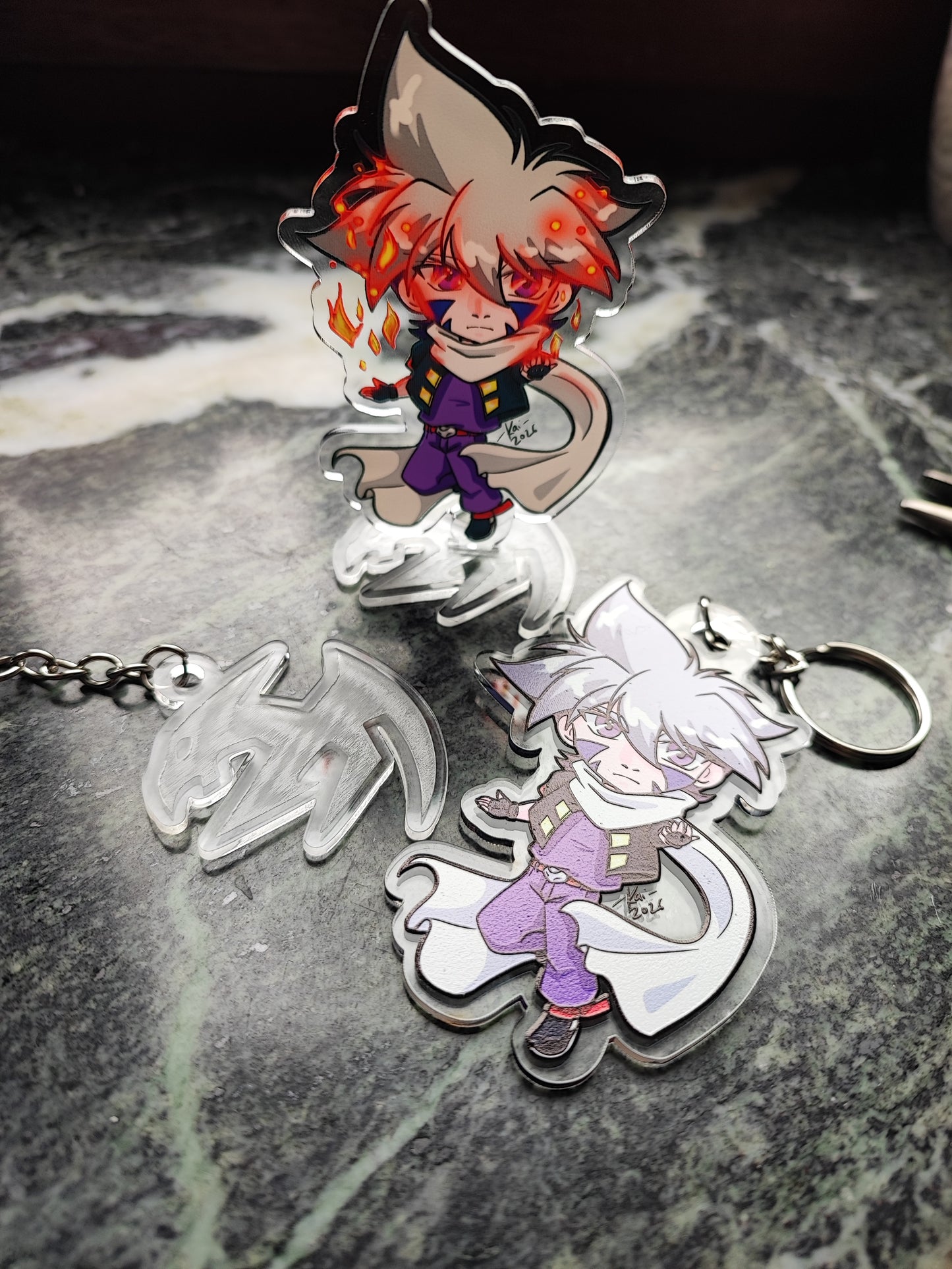 Acryl Anhänger - Charms Keychains mit deinem Motiv - Made in Germany