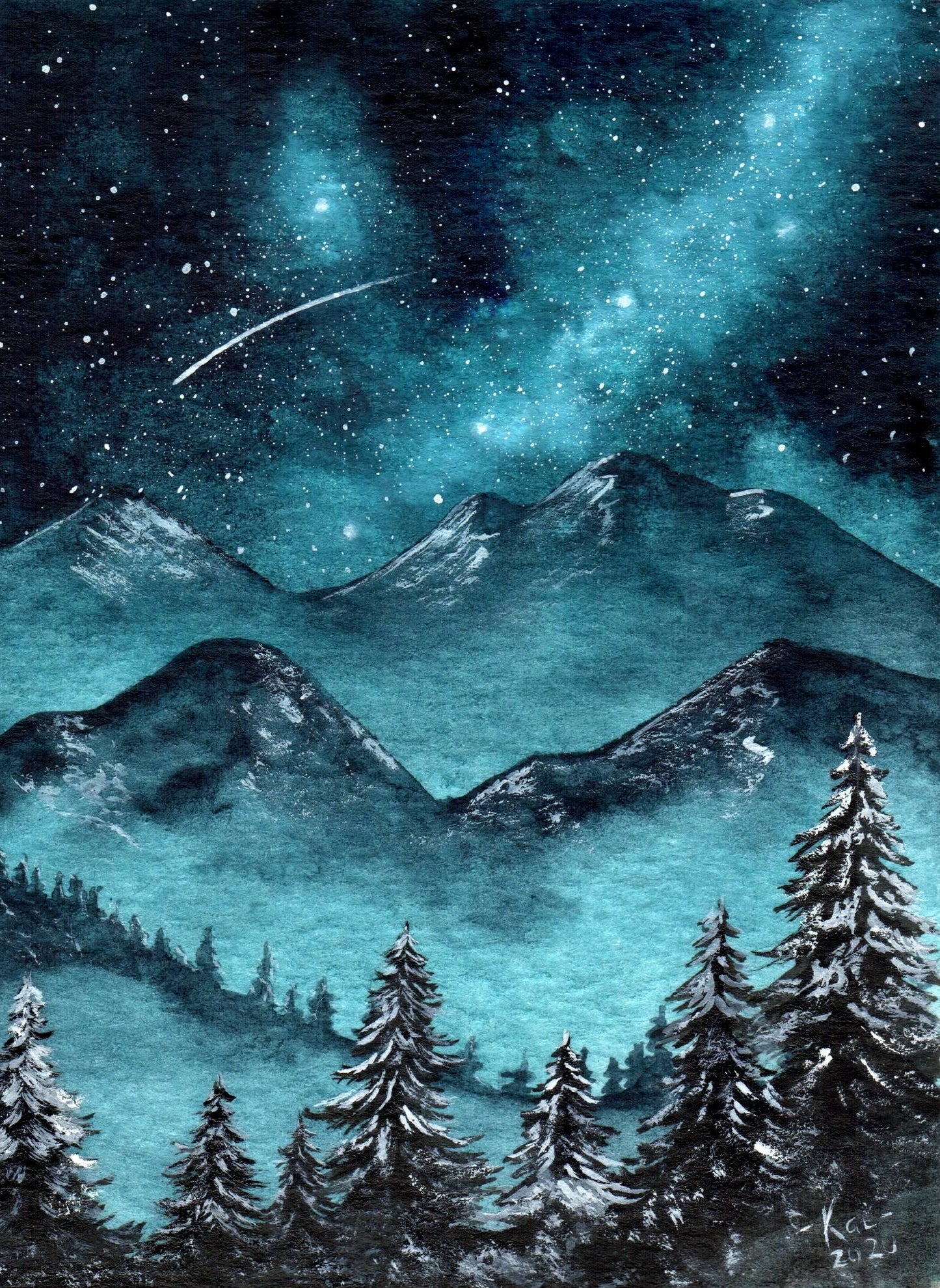 (Online) Malkurs - Acryl, Aquarelle und/oder Gouache für Anfänger o. Fortgeschrittene