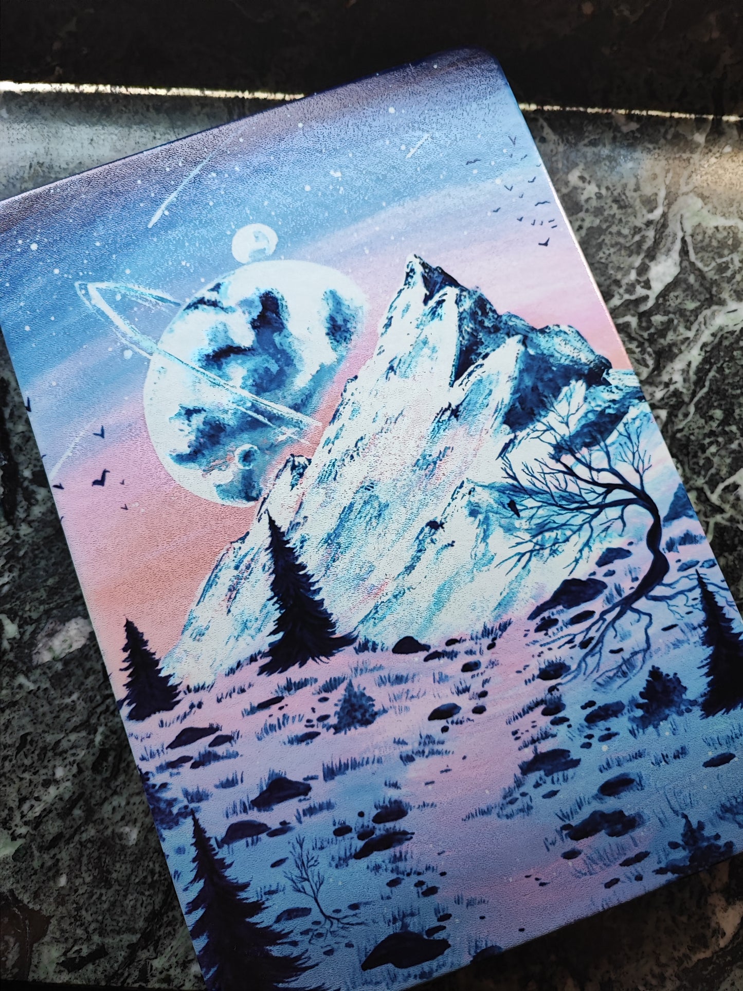Notizbuch liniert B5 - Cover bedruckt 120 Blätter